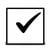 I need a simple marked checkbox in black-1