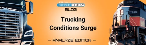 Trucking Conditions Surge -FTR’s April TCI Marks Strongest Reading Since Early 2022
