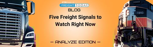 Five Freight Signals to Watch Right Now