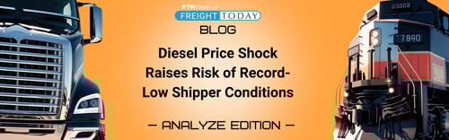 Diesel Price Shock Raises Risk of Record-Low Shipper Conditions