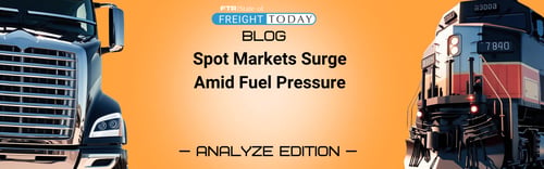 Spot Markets Surge Amid Fuel Pressure