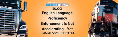 English Language Proficiency Enforcement Is Not Accelerating - Yet