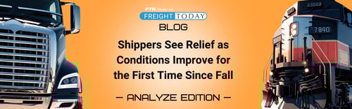Shippers See Relief as Conditions Improve for the First Time Since Fall