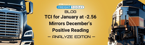 TCI for January at -2.56 Mirrors December’s Positive Reading